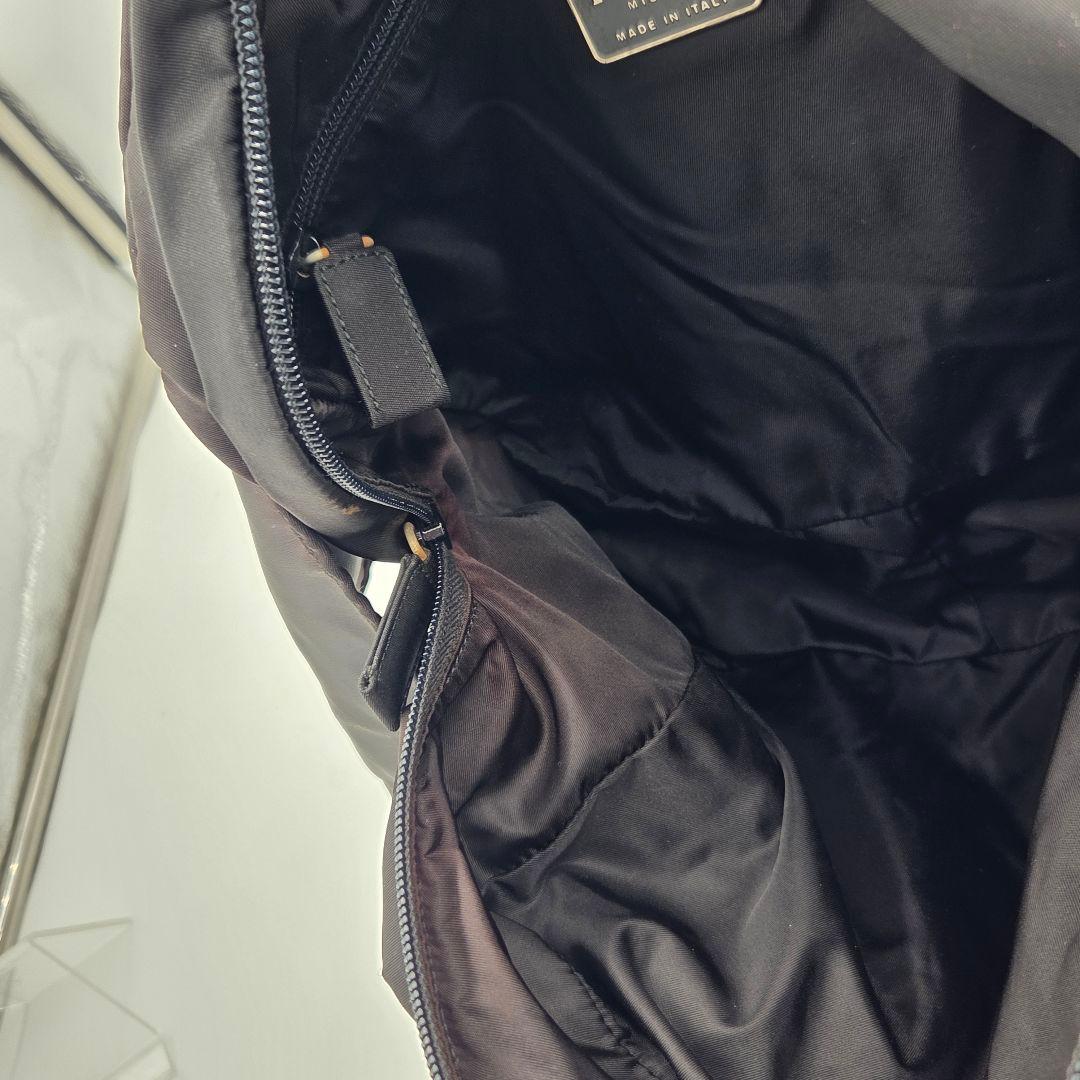 【希少】PRADA V156 3WAY ウエストバッグ リュック ナイロン 黒