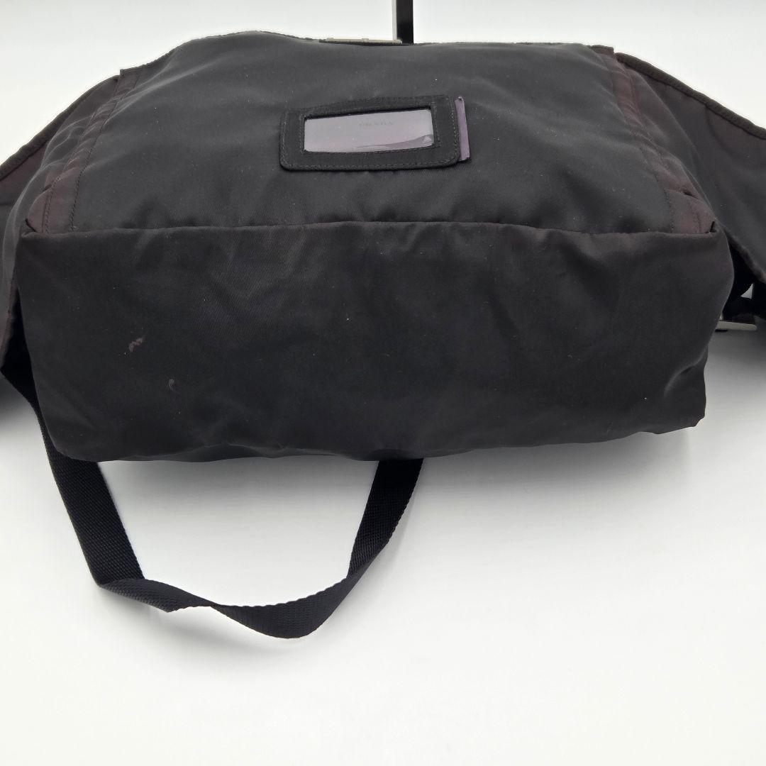 【希少】PRADA V156 3WAY ウエストバッグ リュック ナイロン 黒