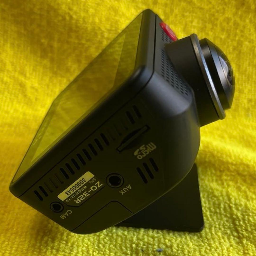 ユピテル全周囲360°&リアカメラドライブレコーダーZQ-32R