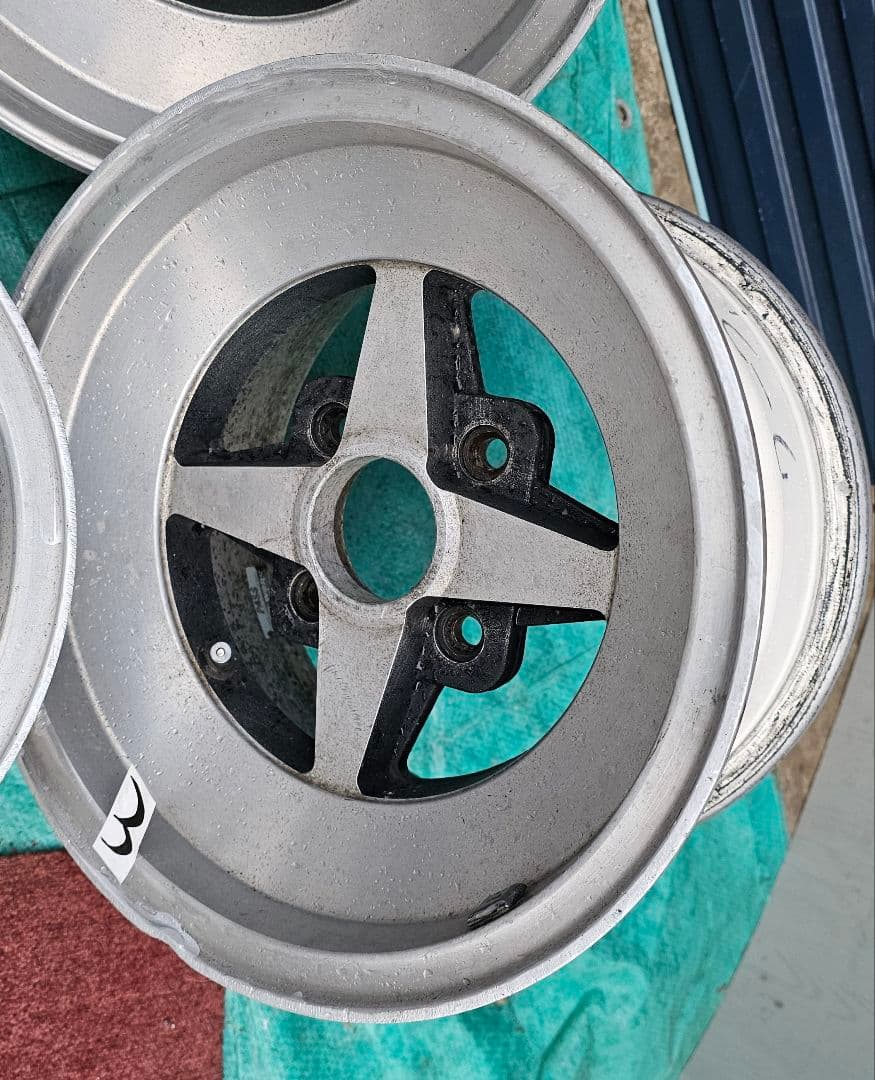 深リム WORK Equipホイール13インチ6.5j+12 7.5j+8