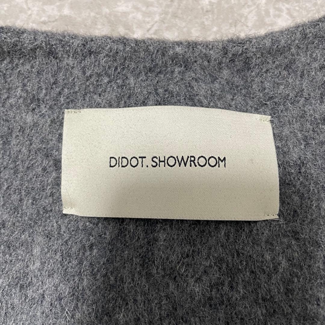 Didot.showroom 【HAND MADE】ノーカラーウールジャケット