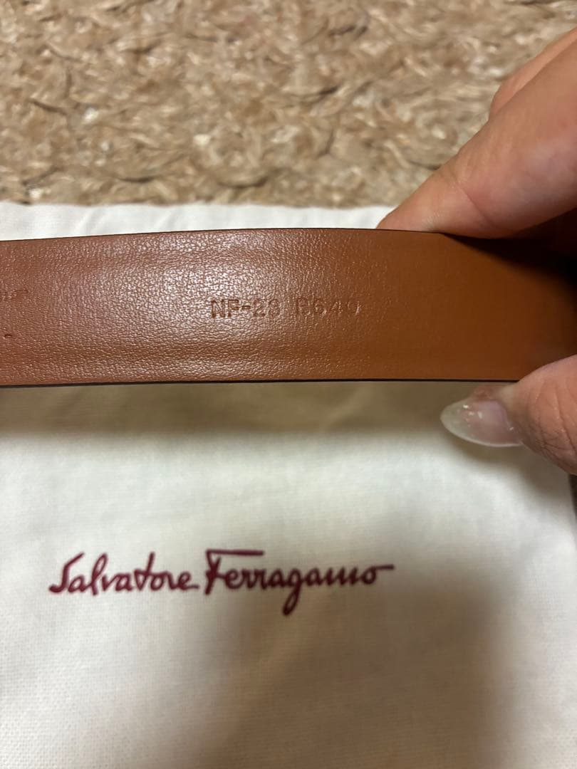Salvatore Ferragamo ブラウン ベルト