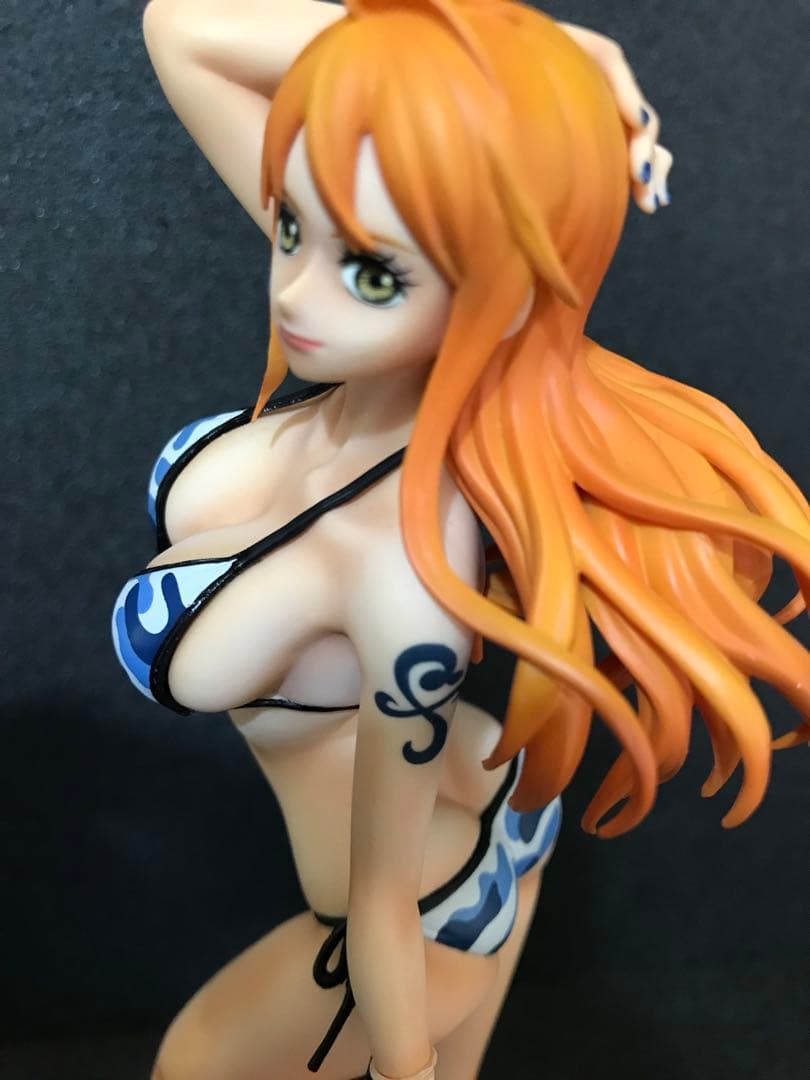 ワンピース ナミ フィギュア　リペイント　glitte &glamorous