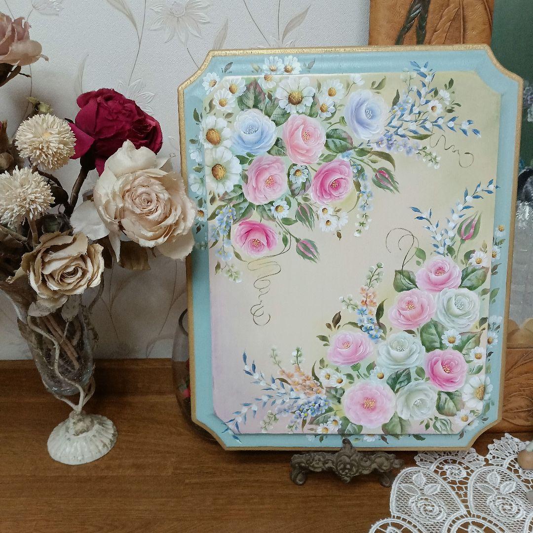 トールペイント作品　あっちです