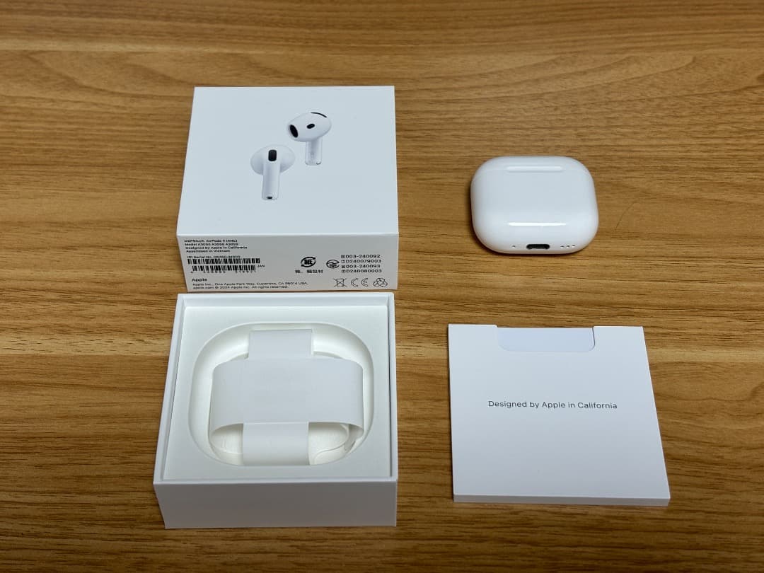 美品・完動品｜Apple AirPods 4 アクティブノイズキャンセリング