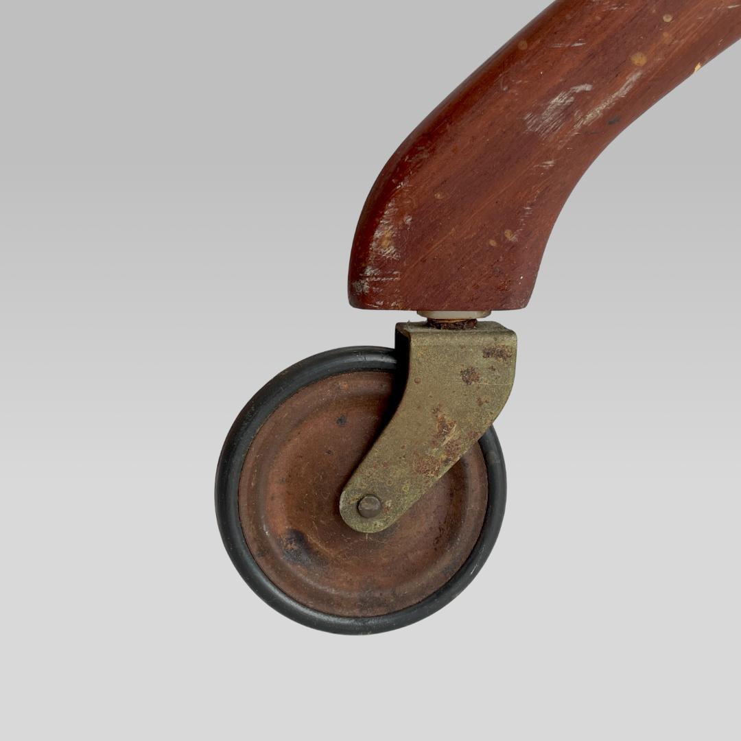 60s デンマーク製【Svend Aage Madsen】チーク トロリーワゴン