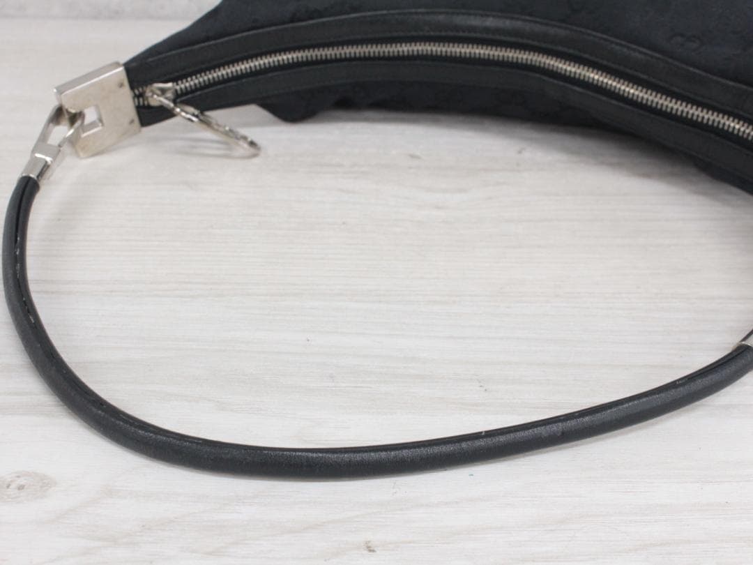 ▲GUCCI/グッチ ショルダーバッグ ワンショルダー GG柄 ブラック