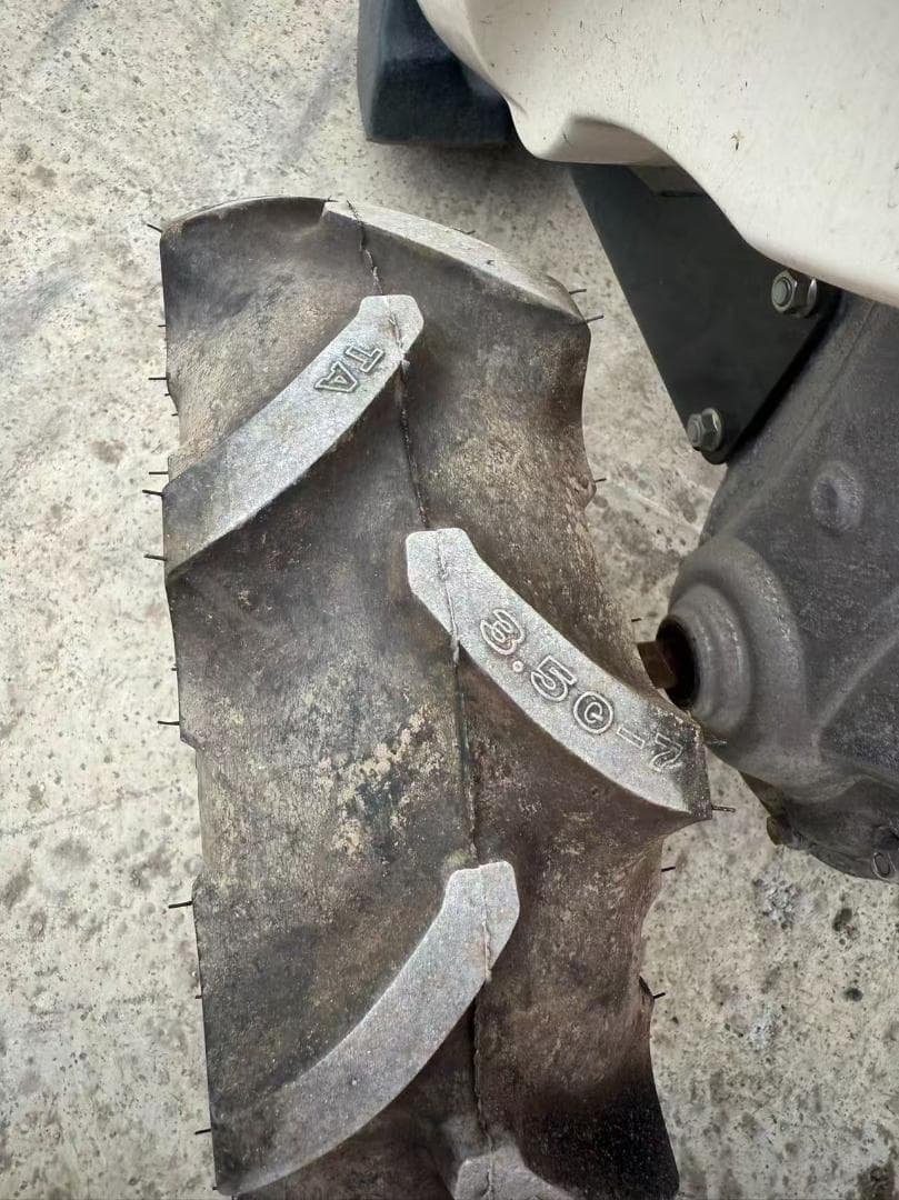 【福岡県みやま市】三菱 管理機 MMR600ガソリン 6.3馬力 約600ｍｍ