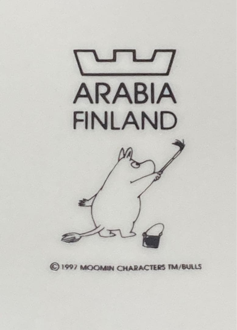 【ぐみ様】ムーミンアラビア ウォールプレート 1997年クリスマスグリーティング