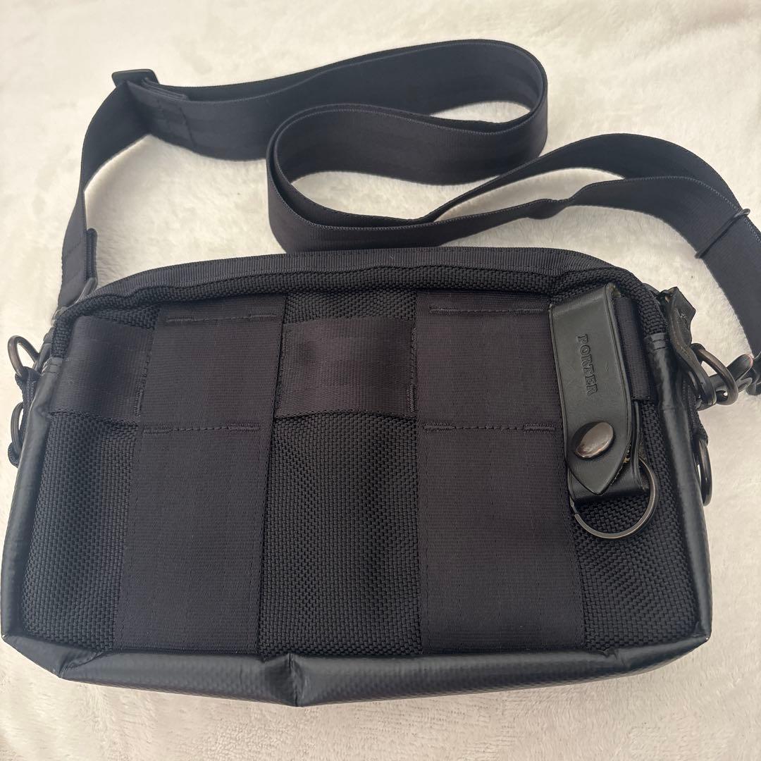 最終値下げ！PORTER HEATポーター　ブラック703-06975 黒　美品