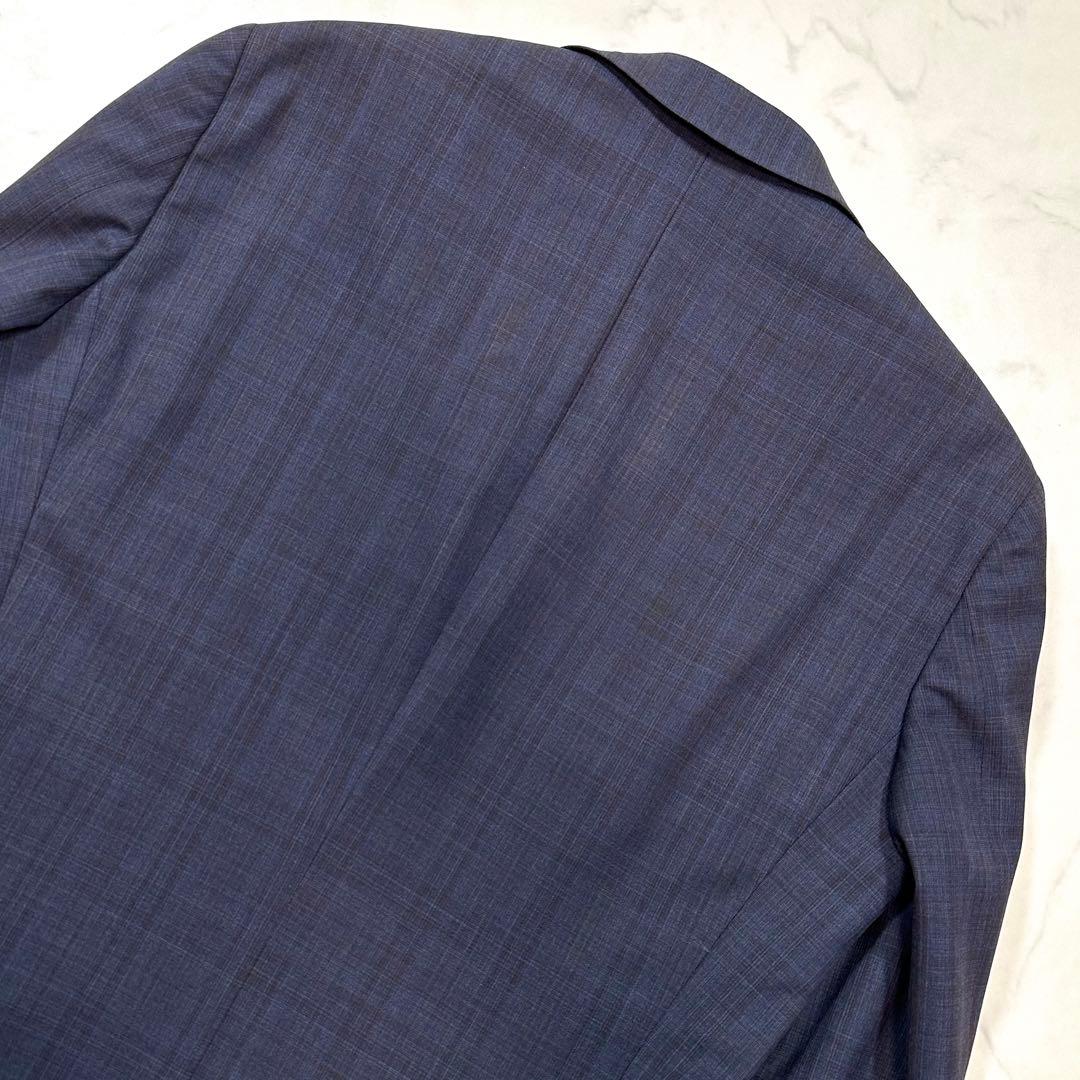 極美品 L相当◎ONLY スリーピーススーツ REDA 裏地総柄 ボルドー 紺