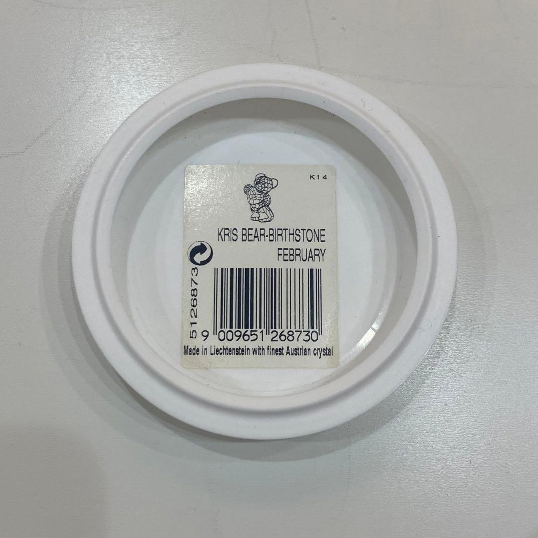 美品sh1178Swarovski スワロフスキークリスタルベア 置物