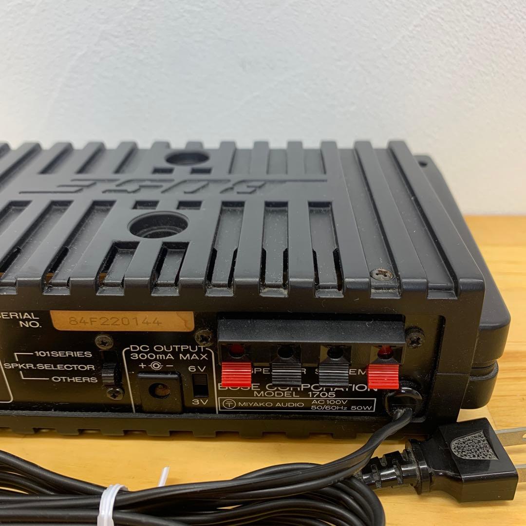 BOSE 1705 ステレオパワーアンプ メンテナンス済み 動作品 美品