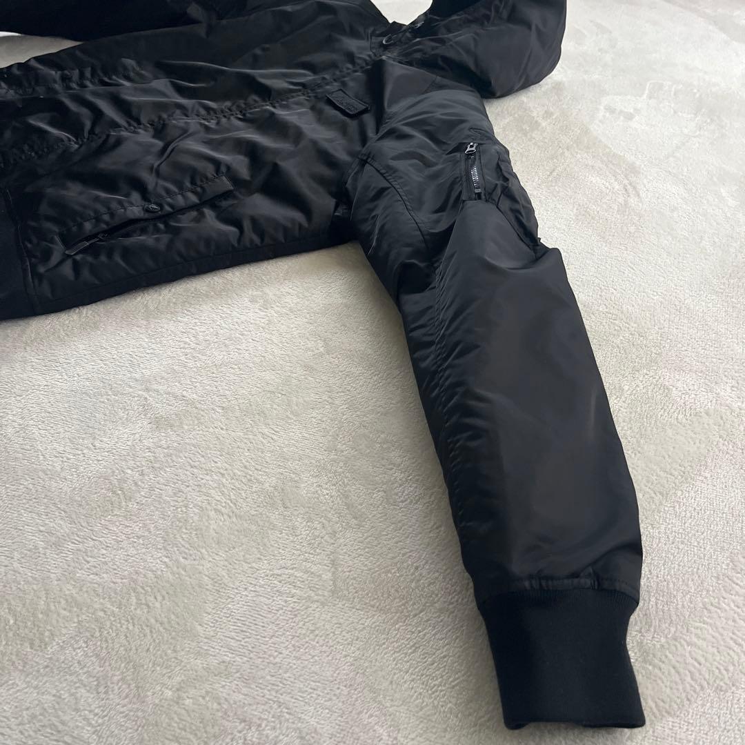 ●ホンダ　MA-1 ライダージャケット　モーターウェア　フーディ　バイクウエアー