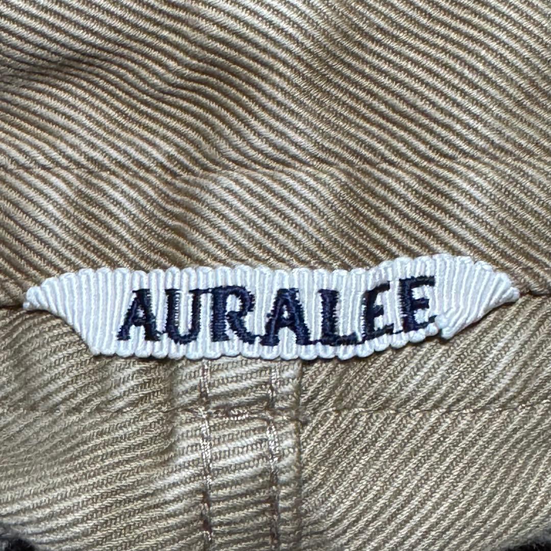 【AURALLE】FINX MOLESKIN WIDE PANTS 4