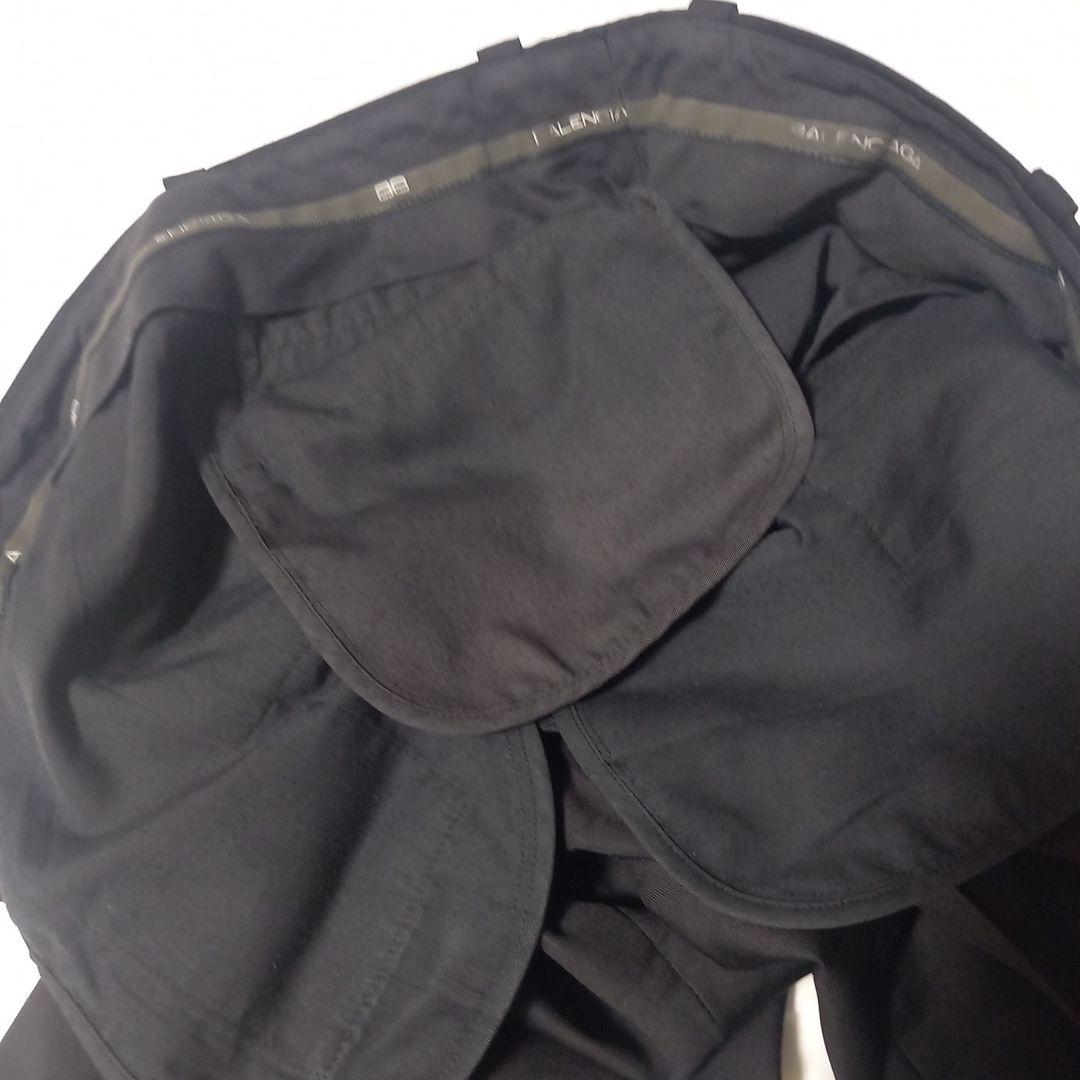 BALENCIAGA ブラックスーツセット　ベスト付き