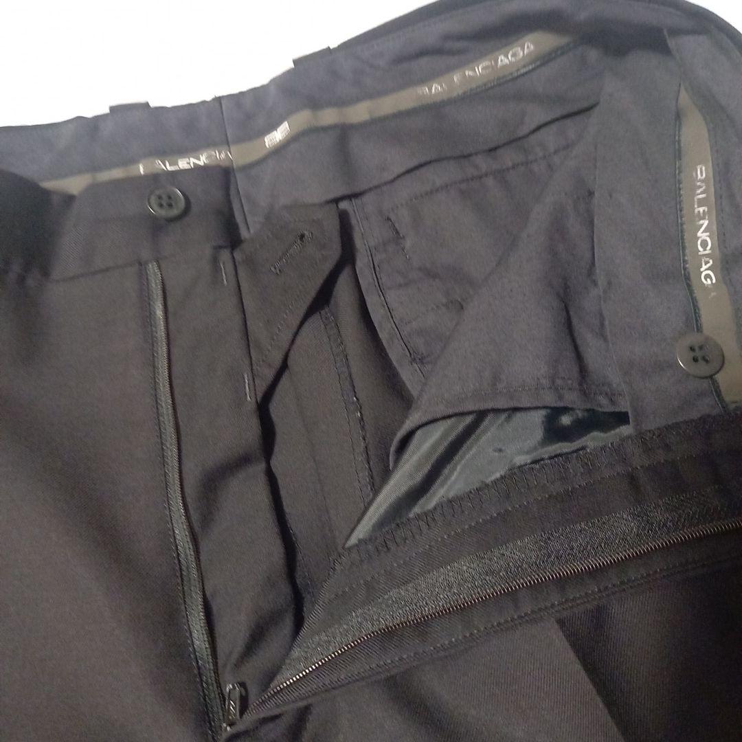 BALENCIAGA ブラックスーツセット　ベスト付き