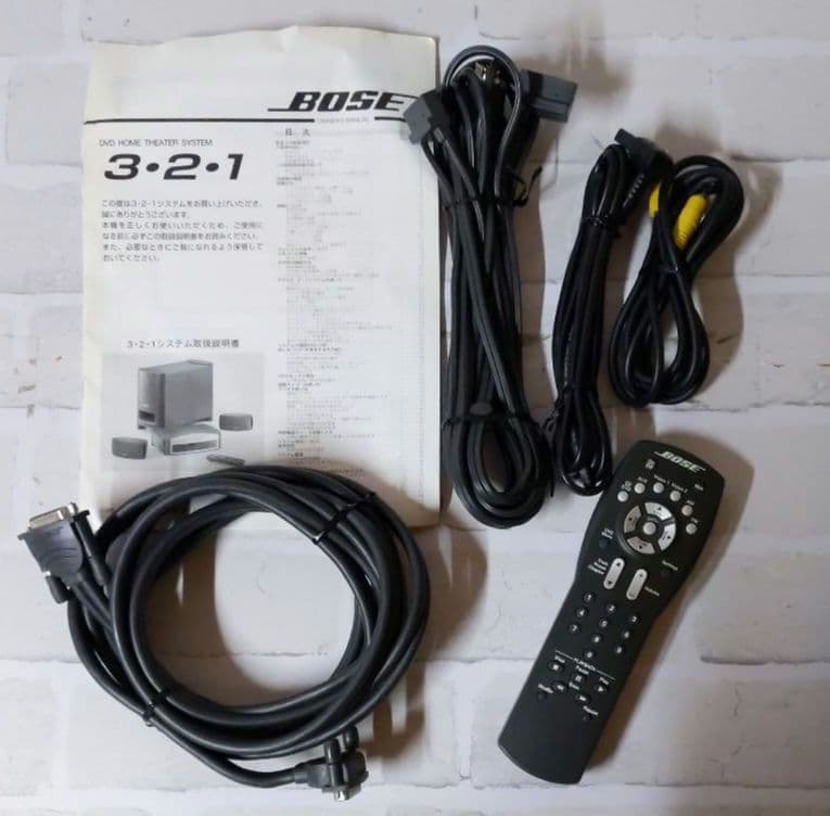 BOSE DVD ホームシアター システム 3・2・1
