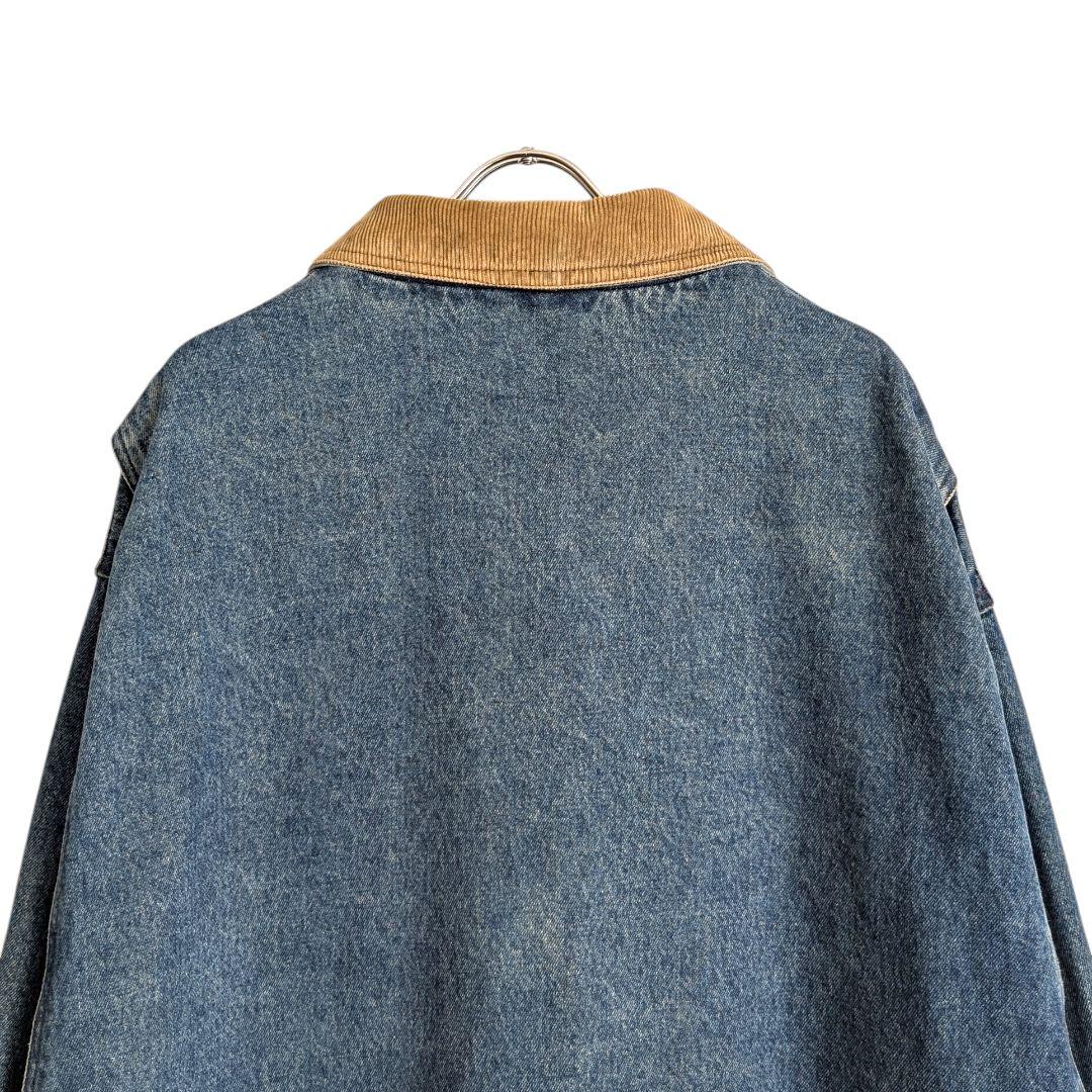 ^_^さま 00s L.L.BEAN デニム地 ハンティングジャケット 中綿付き