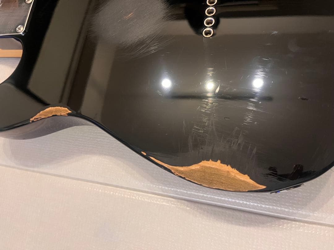 Fender Japan テレキャスター ブラック　※ネック反り