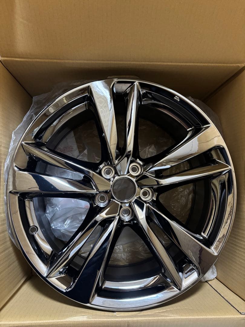 Nissan 19インチ ブラッククロームホイール v37SKYLINE