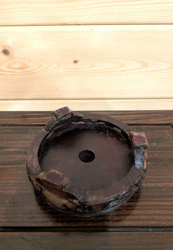 ツ*シ様 中国美術　堆黒朱　内七宝　花瓶　古美術　七宝　骨董品　花器　花瓶