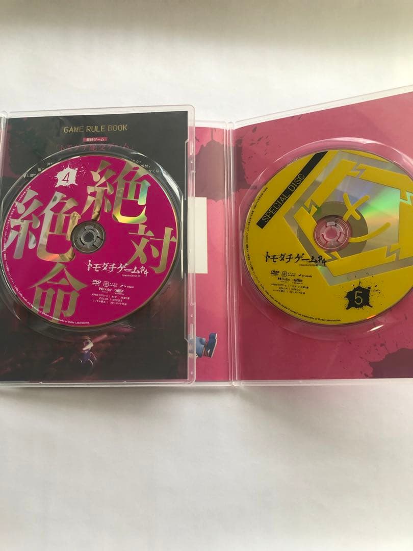 トモダチゲームR4 DVD-BOX〈5枚組〉帯付き