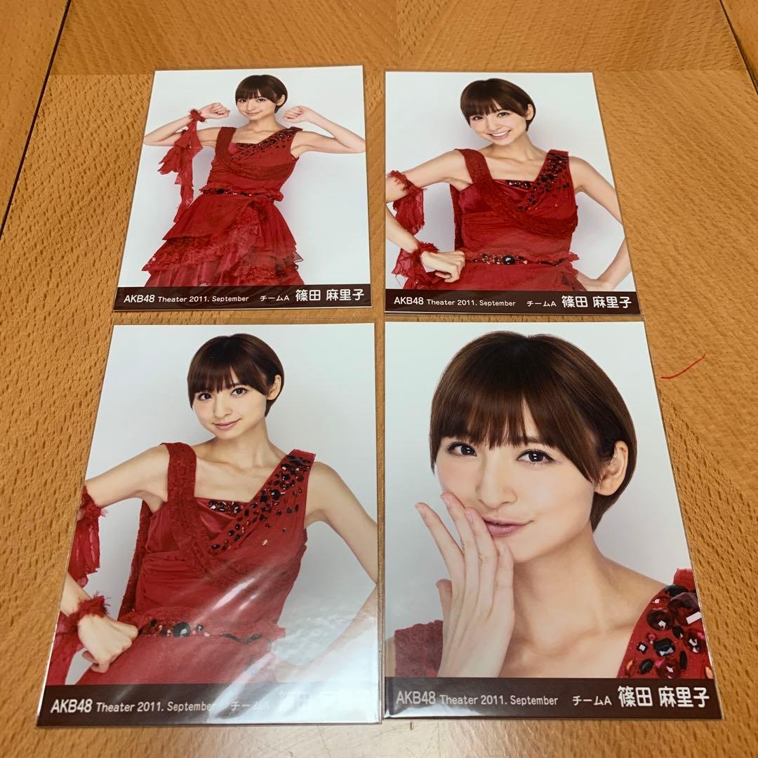 AKB48 篠田麻里子　2011 フルコンプ　劇場トレーディング生写真