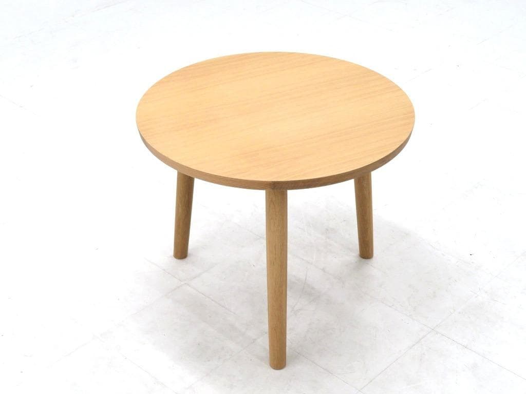 展示品　マルニ　ヒロシマ　深澤直人　オーク材　コーヒーテーブル　サイドテーブル