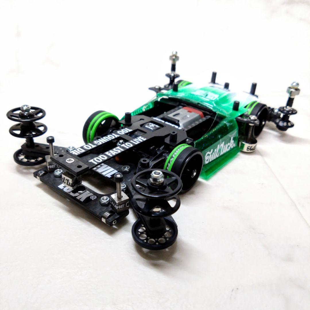 ミニ四駆　完成品　ラウディーブル　ROWDY BULL MSシャーシ