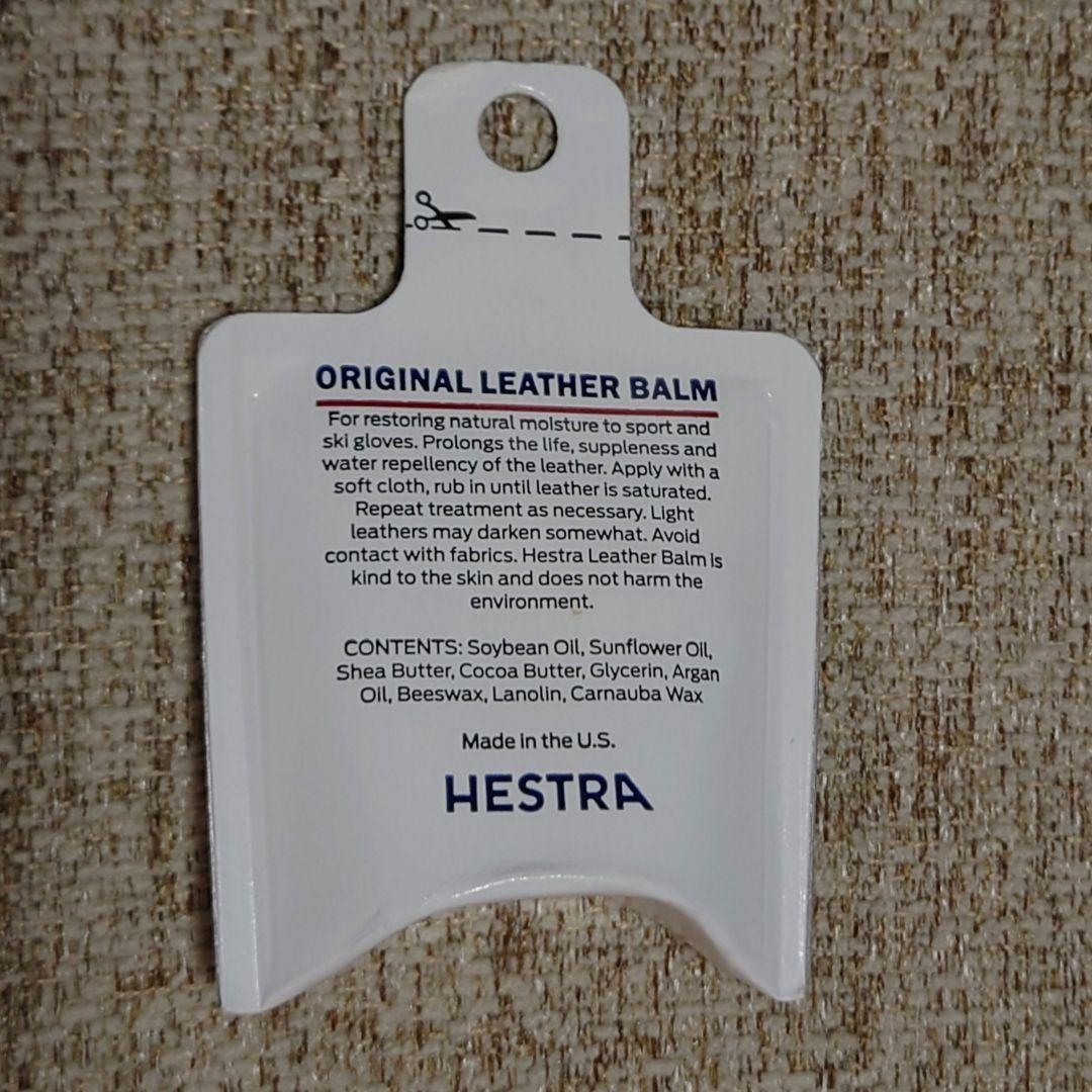 Hestra 3-Finger Full Leather short グローブ