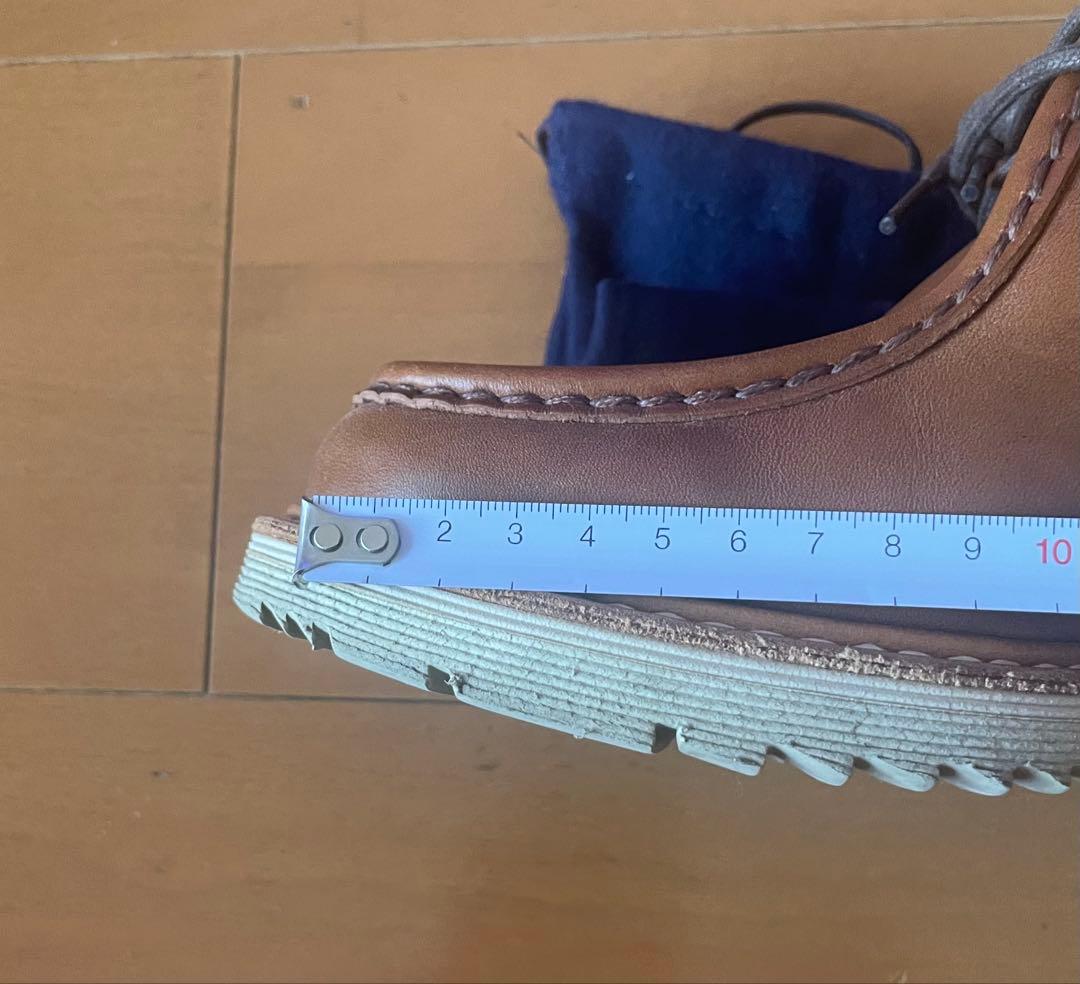 PRADA レザーモカシンシューズ