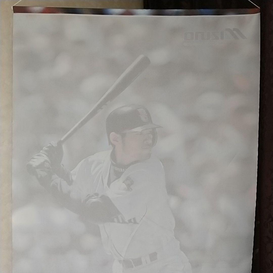 【希少非売品】MIZUNO イチロー 大型タペストリー マリナーズ初期