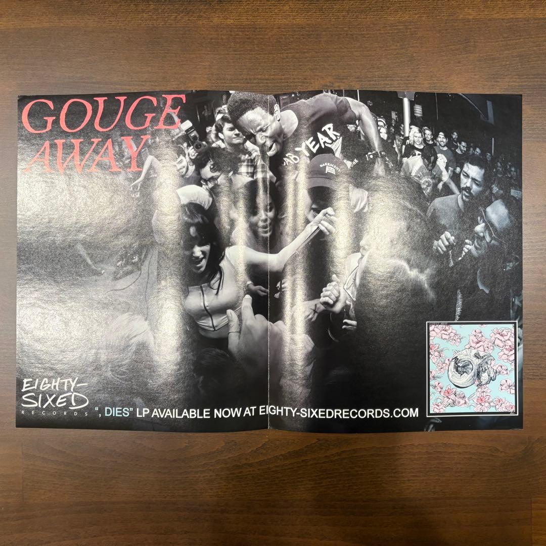 Gouge Away ,Dies USオリジナル 1stプレス カラービニール