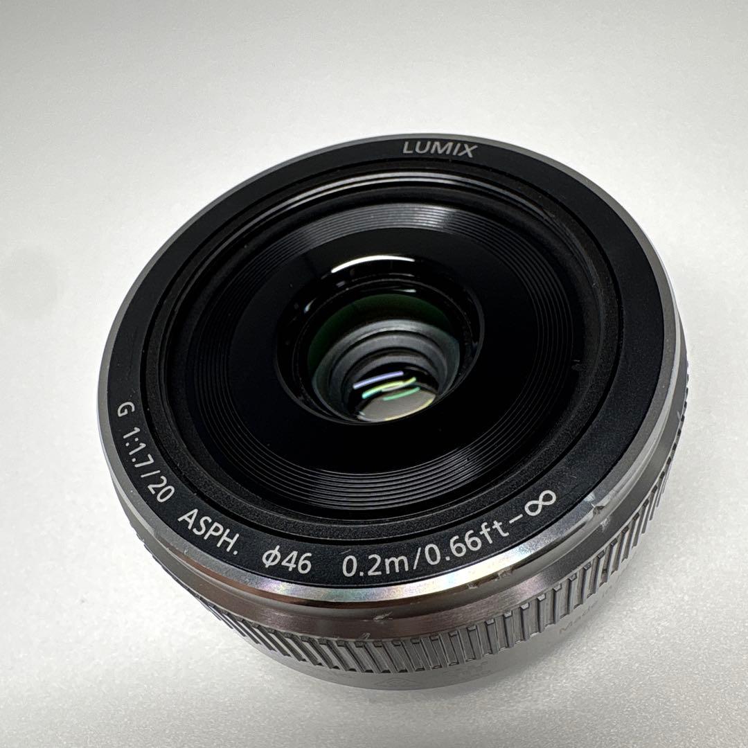 Panasonic LUMIX G 20mm F1.7 H-H020A シルバー