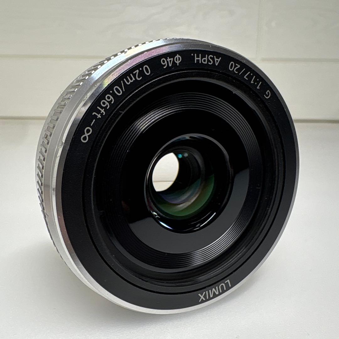 Panasonic LUMIX G 20mm F1.7 H-H020A シルバー