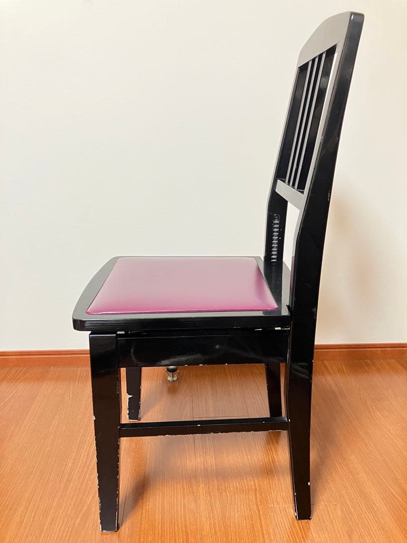 トムソン椅子　ピアノ椅子　背もたれ椅子