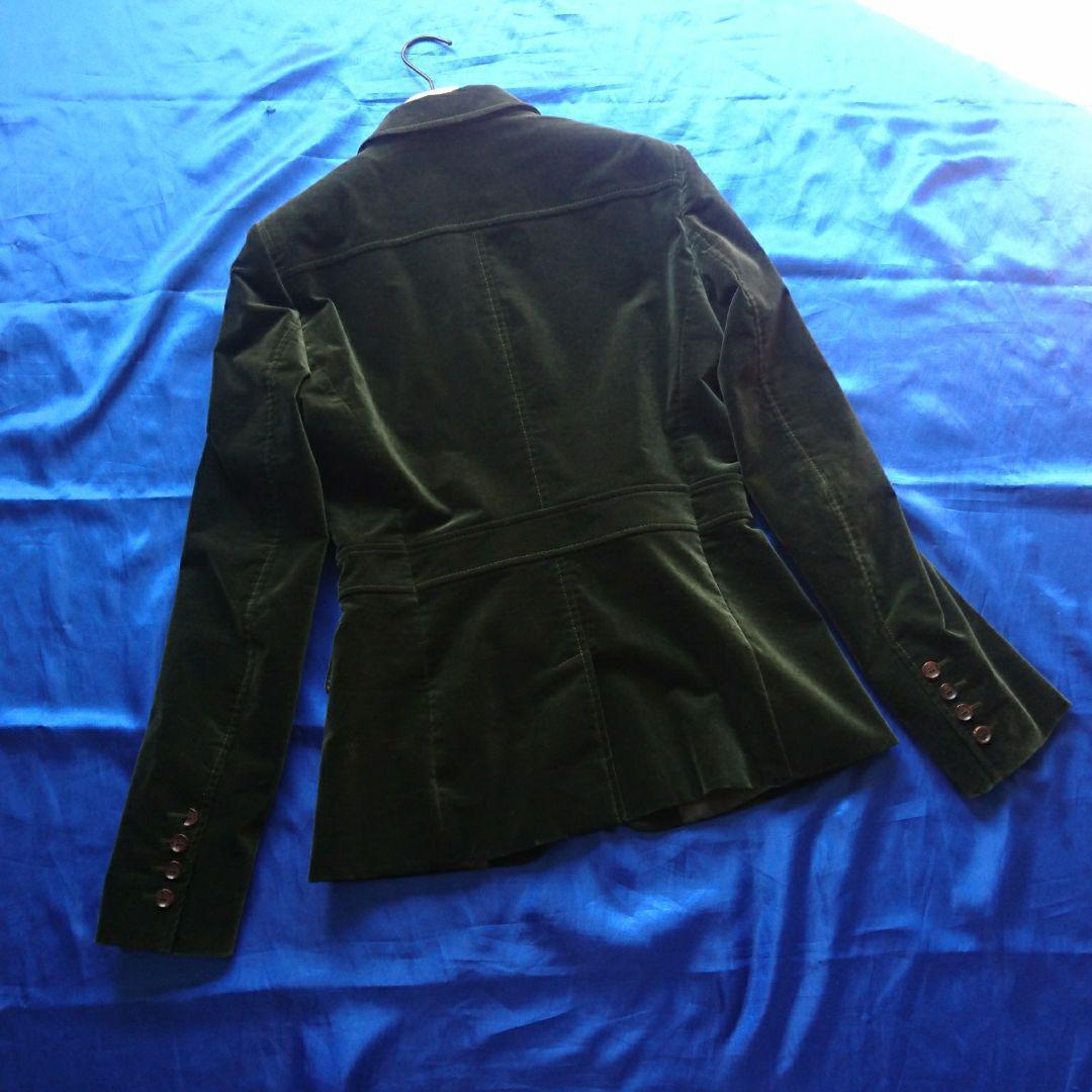 大人クール♪正規品グッチGUCCI　テーラードジャケット　グリーン系　４４サイズ