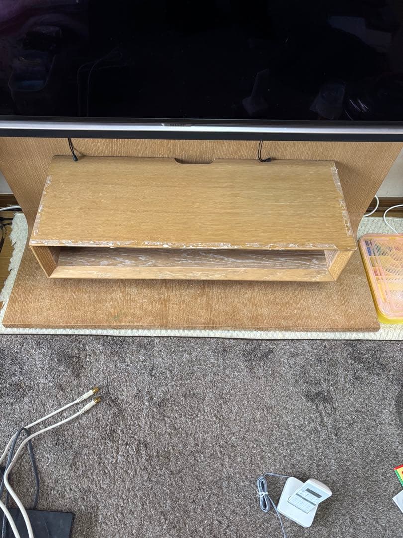 画像通り。テレビボード　バルディック　ライトブラウン