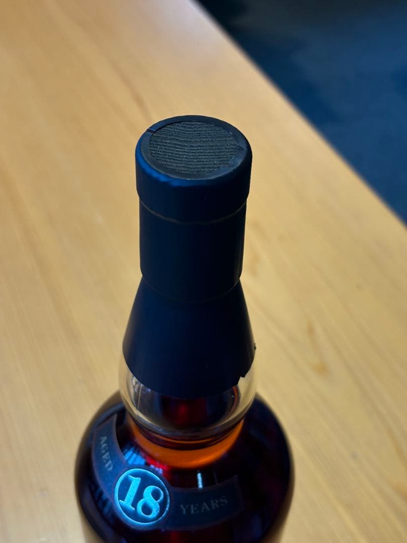 富士山麓18年 シングルモルト 販売終了円柱外箱 キリン