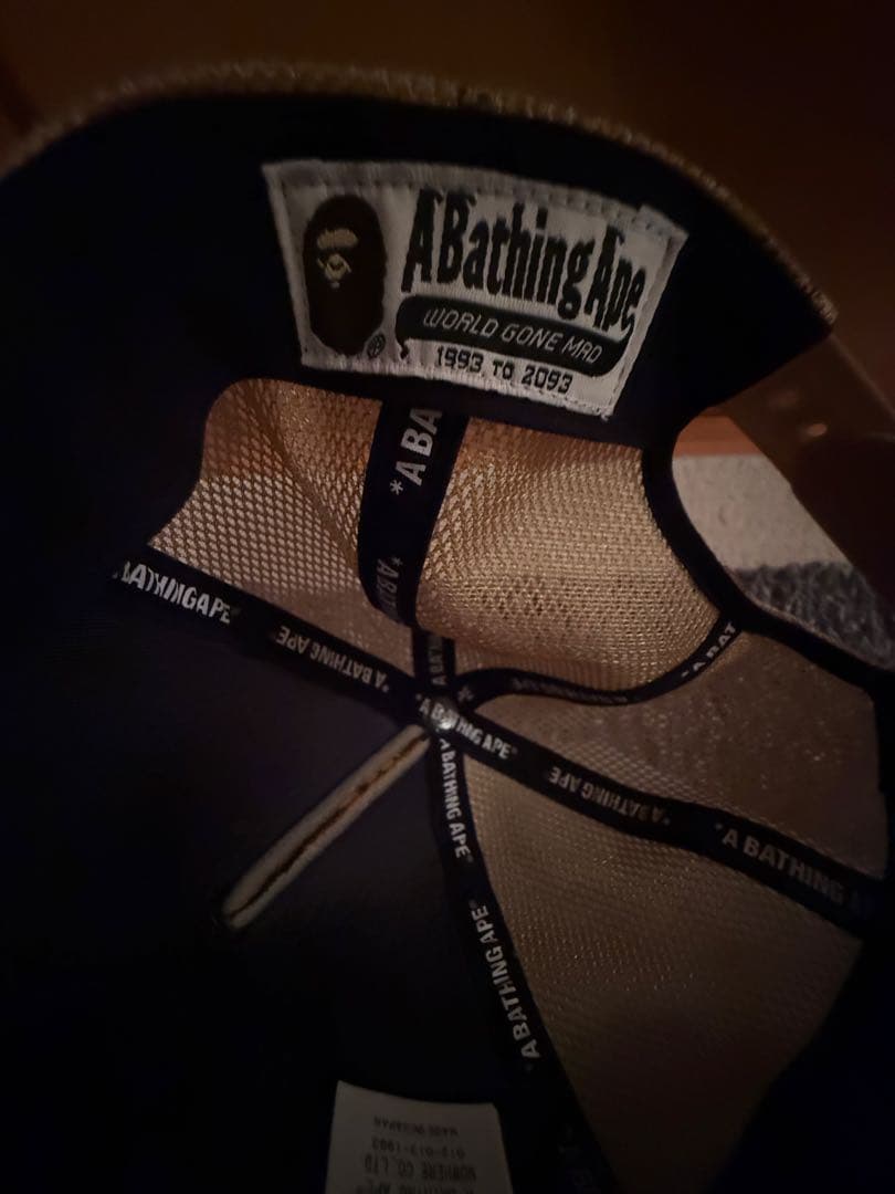 A BATHING APE カモ　キャップ