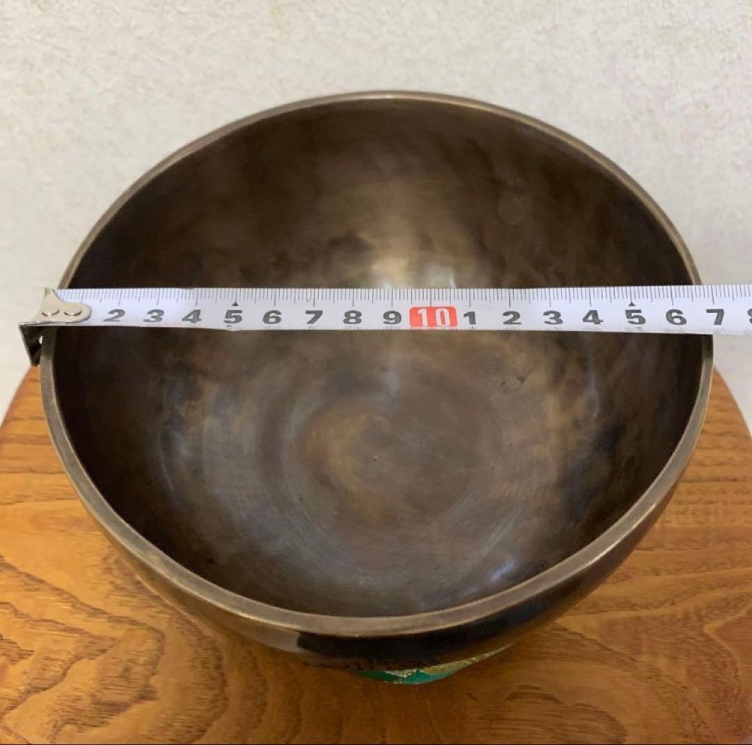 フルムーンシンギングボウル16.5cmリング付き