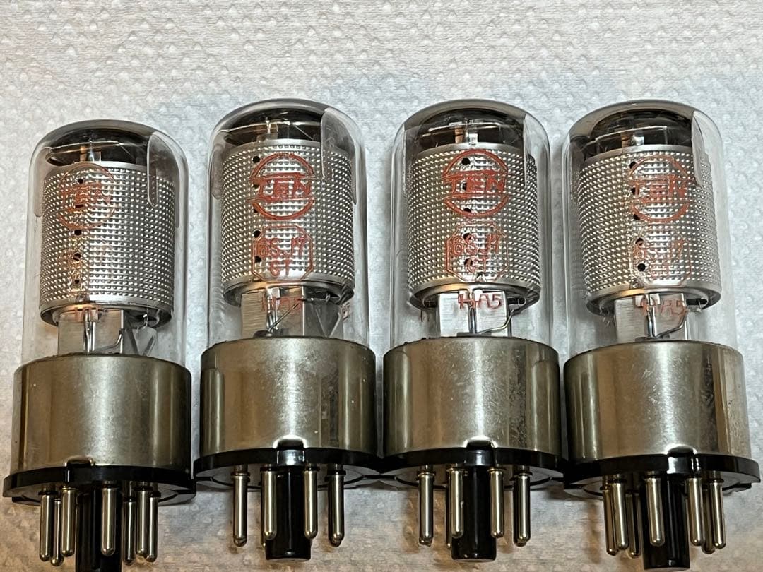 真空管　TEN 6SJ7GT 4本