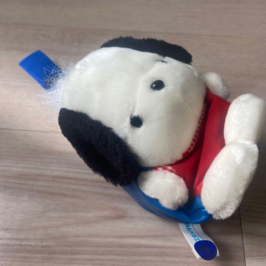 サンリオポチャッコ ぬいぐるみポーチバッグ 平成レトロエポック社当時品