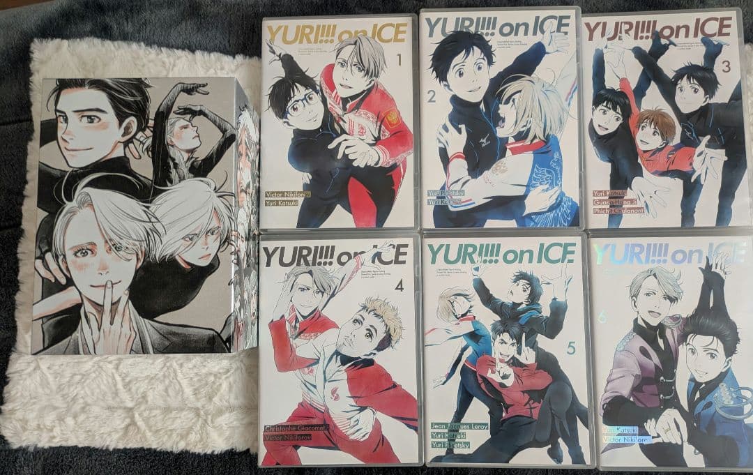 ユーリ!!! on ICE Blu-ray 全6巻セット 特典付録 BOX 美品