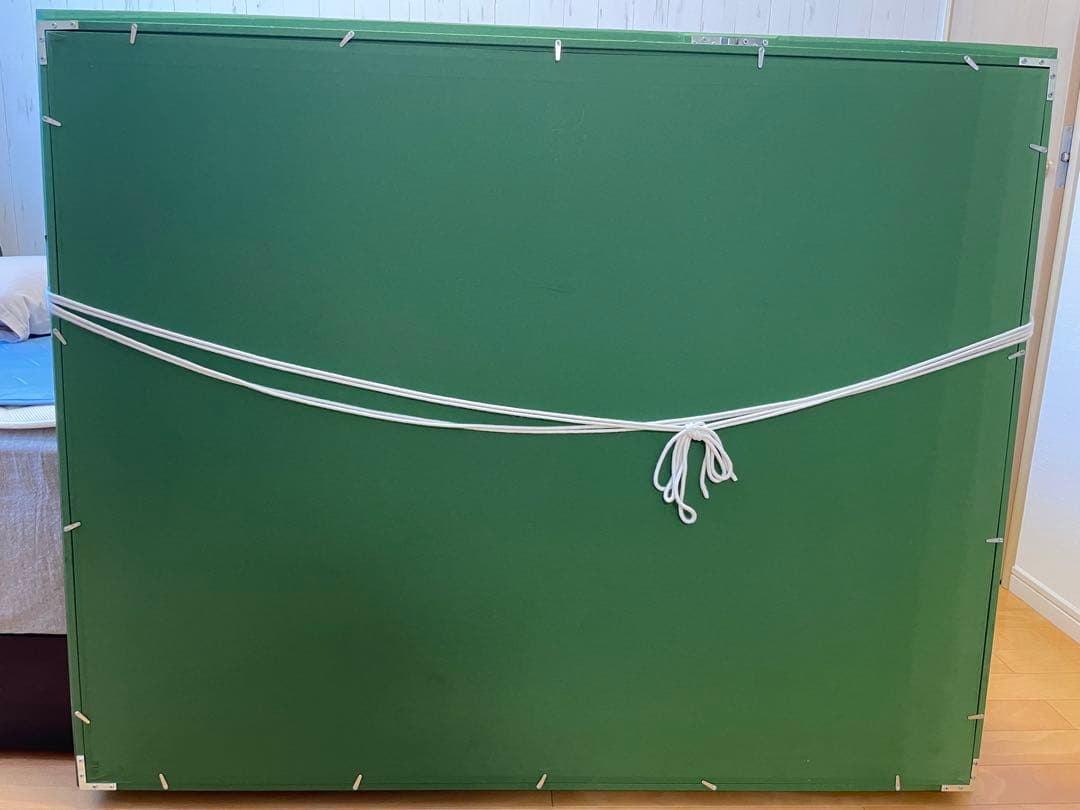 民衆を導く自由の女神ドラクロワ 額縁付レプリカ絵画 大型アート131×105cm