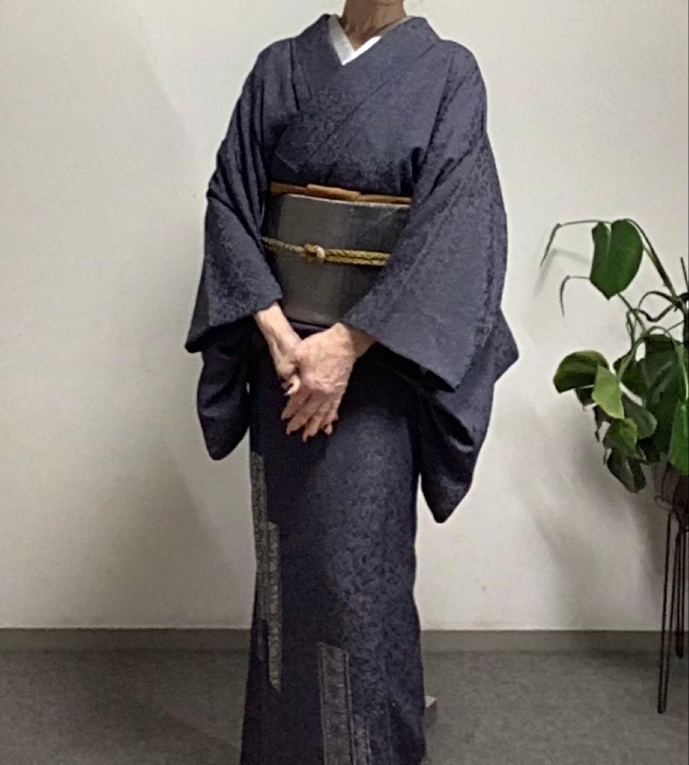 作家物、密かにゴージャスなお着物。