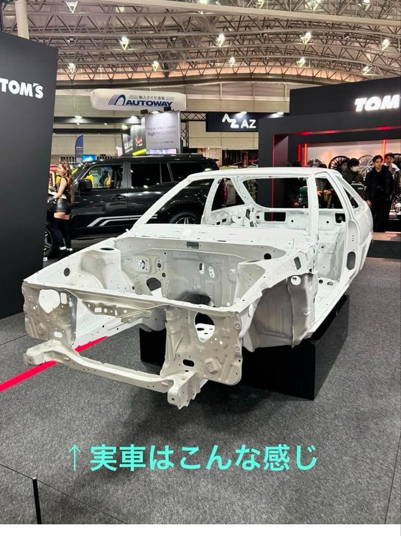 パンドラ　AE86　ボディ レビン ➕エンジンルーム➕ウイング　lp-86