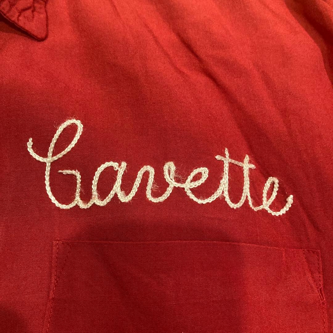 Style eyesボーリングシャツ　Gavette 半袖シャツ 赤