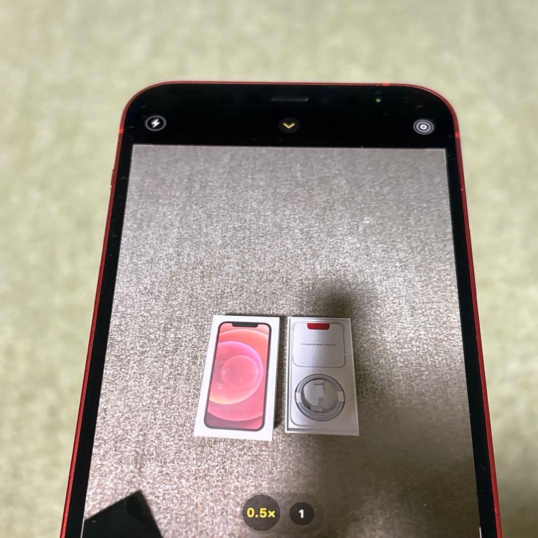訳あり特価 SIMフリー iPhone 12 Red 64GB